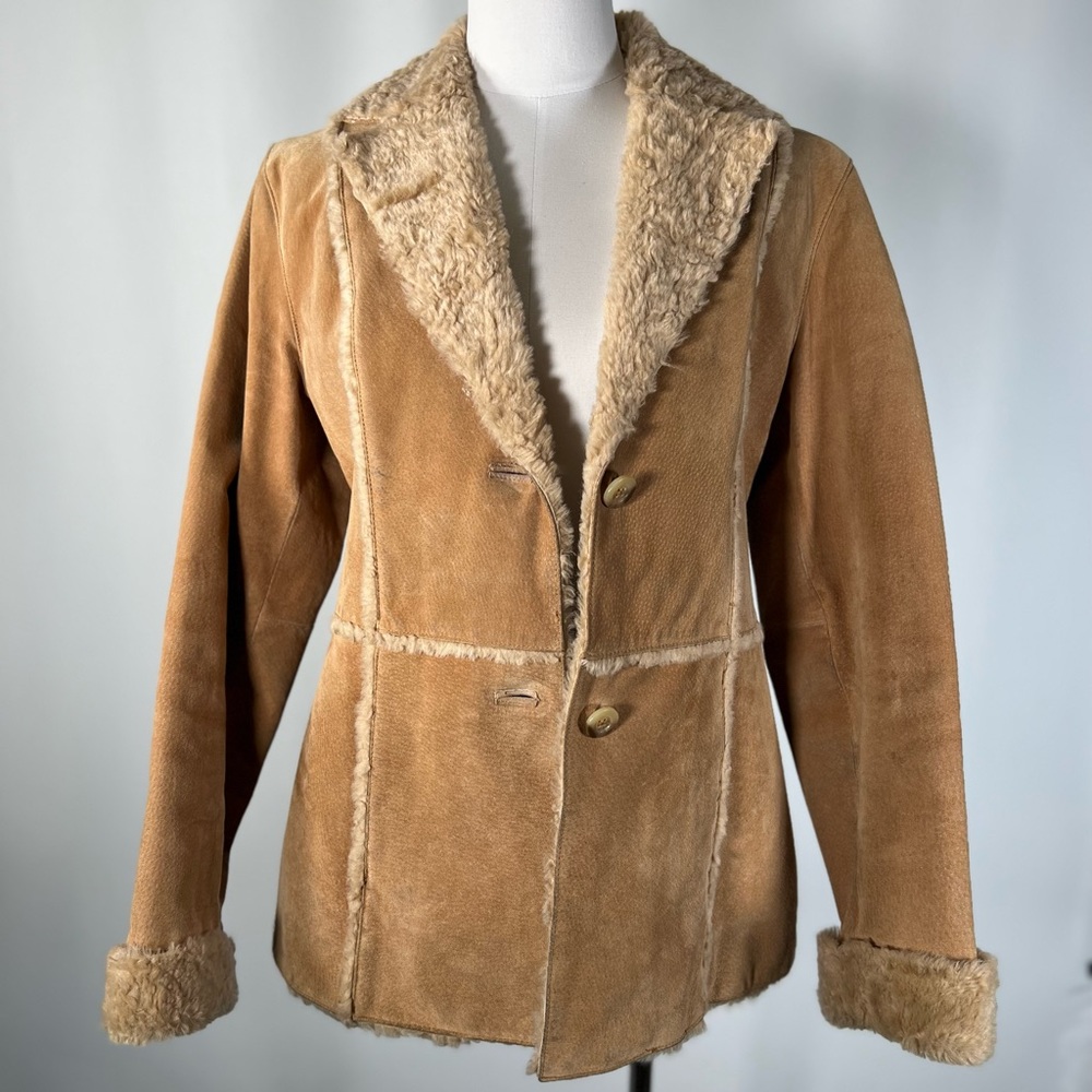 Giacca Vintage Leather Coat